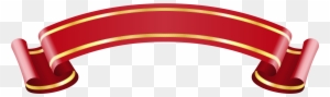 Big Image - Red Banner Clip Art
