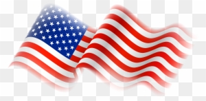 Us Flag American Flag Free Clip Art Clipart - Transparent American Flag Png