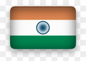 India Flag Clipart Rectangular - India Flag Icon Png