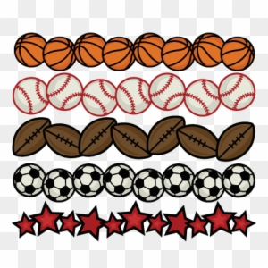 Baseball Clipart Border - Sports Border Clipart