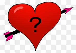 Heart Clipart Question Mark - Heart With A Question Mark
