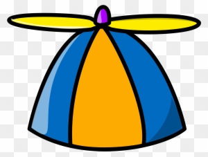 This Free Clip Arts Design Of Propeller Hat - Propeller Hat Clipart