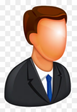 Caucasian Boss Icon - Human Icon Png