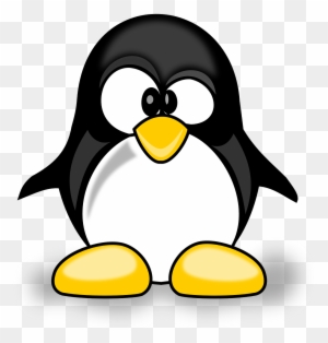 Igloo And Penguin Clipart - Cute Cartoon Penguins With Big Eyes