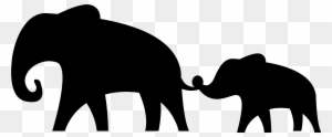 Download Mom And Baby Elephant Clipart Transparent Png Clipart Images Free Download Clipartmax