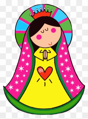 Imágenes De La Virgen De Guadalupe - Mary Queen Of Heaven - Free  Transparent PNG Clipart Images Download