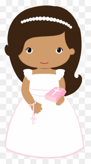 First Communion Girl Clipart