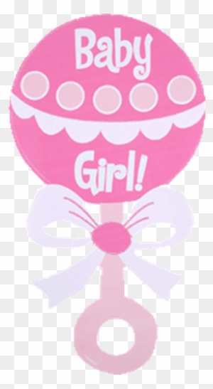 Baby Girl Rattle Clip Art - Girl Baby Shower Clip Art Free