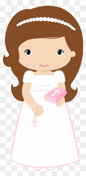 Communion, Clipart, Ideas Para Fiestas, Sacramento, - First Holy Communion Cartoon