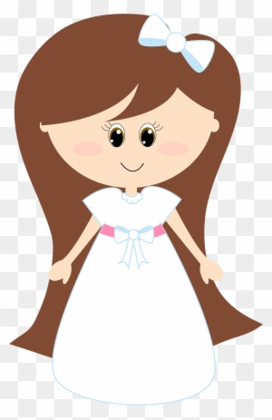 First Communion Minus - First Communion Girls Vector