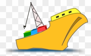 Free Clipart - Shipping Boat