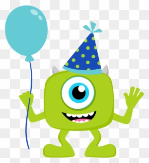 Baby Monsters Party Clipart - Monsters Inc Happy Birthday