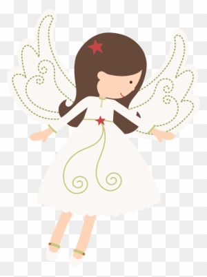 girl angel cliparts desenho