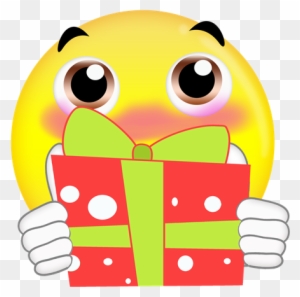 Free Gift Giving Emoji - Giving Emoji Png
