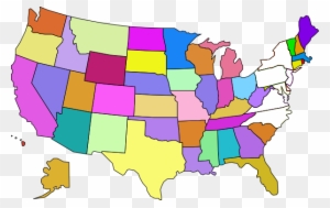 From The “big Apple” To The “tar Heel State” - Us Map With State Names And Capitals