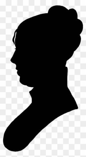 Face Silhouette Woman Black Clipart Silhouette Pinterest - Woman Portrait Silhouette