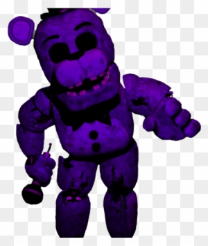 The Purple Freddy Suit Standing, With It's Optional - Freddy Fazbear Fnaf 2