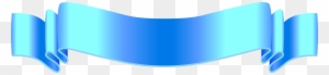 Banner Ribbon Blue Clip Art - Clip Art Banner Blue