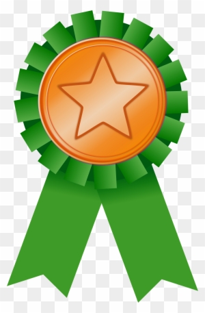 Bronze, Silver, And Gold Requirements - Blue Ribbon Award Clipart
