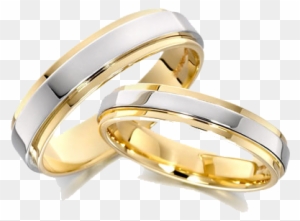 Wedding Ring Transparent Background - Wedding Ring Gold With White Gold