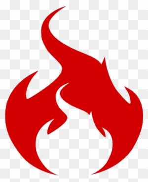 Red Fire Flame Logo