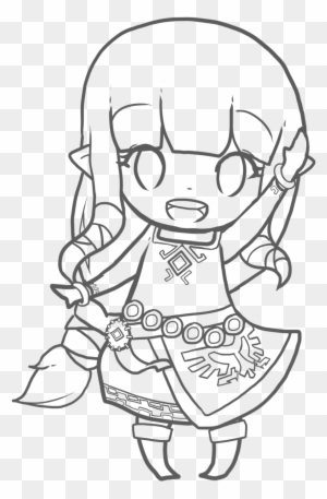 zelda drawing chibi  princess zelda coloring pages  free