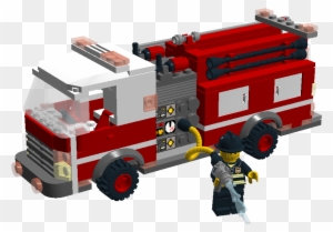 Build A Lego Fire Truck
