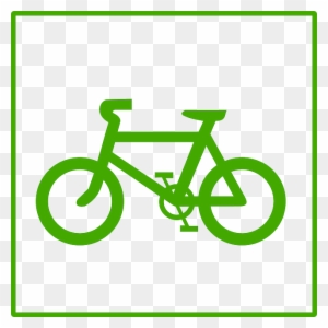 Green Bicycle, Cycling, Sign, Ecology, Green - Green Bicycle Icon