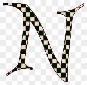 Capital Letter N - S And N Letter