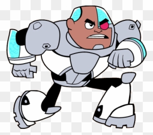 Teen Titans, Go Who's Your 2nd Favorite Character - Teen Titans Go Cyborg Png