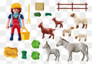 Playmobil Country 6133 Farm Animal Pen Pop Toys Rh - Playmobil 6133 Farm Animal Pen (dolls And Playsets)