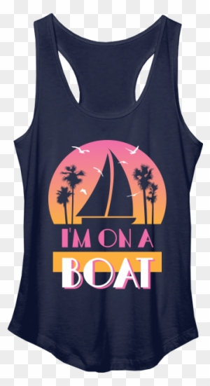 I'm On A Boat Women's Tank - Die Einsame Insel - Ich Bin Auf Einem Boot Mousepads