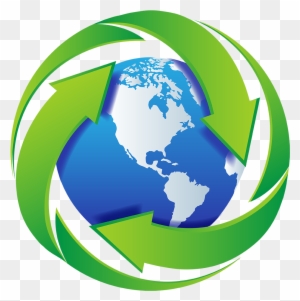 International Recycling - Background News Earth Map