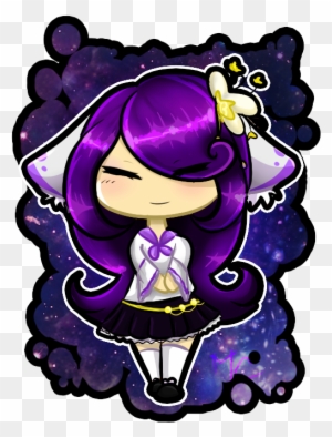 Galaxy Girl By Ailour Drawing Free Transparent Png Clipart Images Download - kawaii galaxy girl roblox