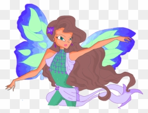 Winx Club Aisha Dreamix By Mary-gr - Fairy - Free Transparent PNG Clipart  Images Download