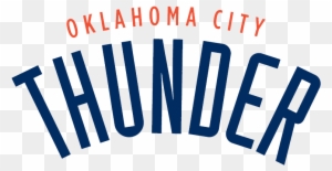 Oklahoma City Thunder Logo Font - Oklahoma City Thunder Logo Png