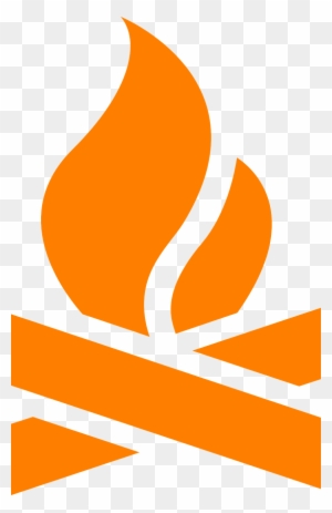 Fire Light Campfire Danger Heat Png Image - Camp Fire Logo Png