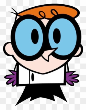 Dexters Laboratory Png File - Cartoon Character With Big Glasses