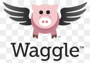 Waggle Finalist In Gartner Award - Waggle Flying Pig