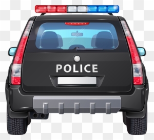 Police Car Back Png Clip - Back Of Police Car Clipart