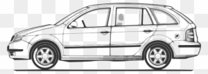 Back View Outline Drawing Sketch Silhouette Car Car - Car Free Body Diagram
