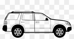 Vehicle Clipart Big Car - Sport Utility Vehicle