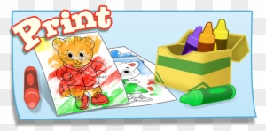 Large Size Of Coloring - Daniel Tiger Coloring Pages