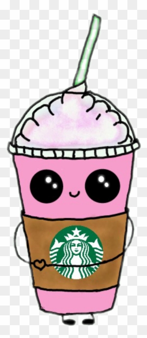 Kawaii Cute Starbucks Drawings - Free Transparent PNG Clipart Images