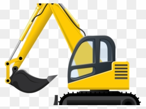 Excavator Cliparts - Excavator Construction Vehicles Clipart