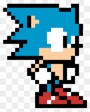 Pixilart - A detailed Sonic 1 sprite by Diam0nddude