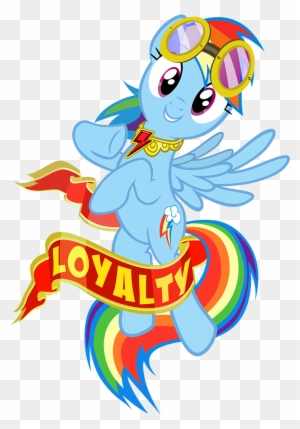The Prime Minister Showers The Warrior With Title And - Mlp Rainbow Dash Loyalty