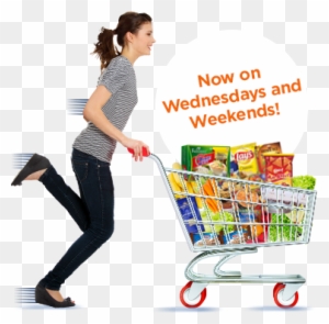 People Shopping Png Shop For Groceries, Homeware, Fashion, - Big Bazaar Shopping Trolley