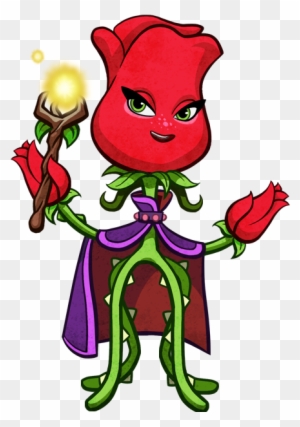 A Pvzh P Rose@3x - Plants Vs Zombies Heroes Rose