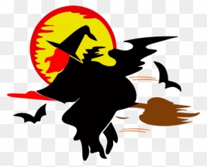 Car Stickers Flying Witch Sticker